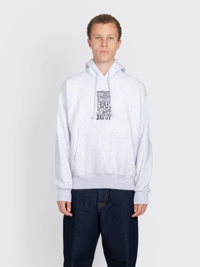 Stussy Authentic Gear Hood In Gray