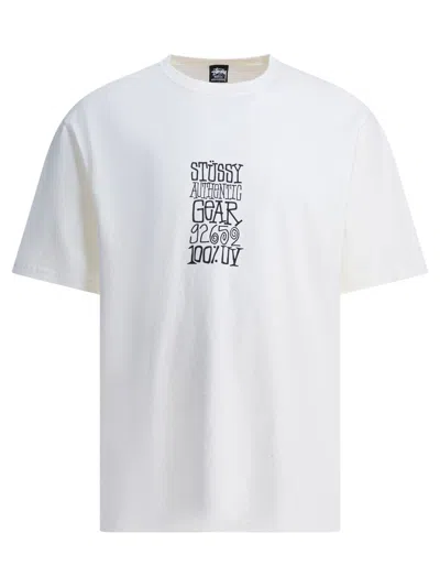 Stussy Authentic Gear Pig Dyed T-shirt In White