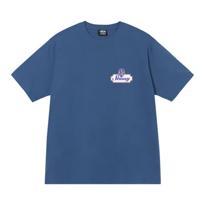 Pre-owned Stussy Authentic Tee 'midnight' In Blue