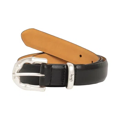 Pre-owned Stussy Bamboo Buckle Belt 'black' | Men's Size L/xl