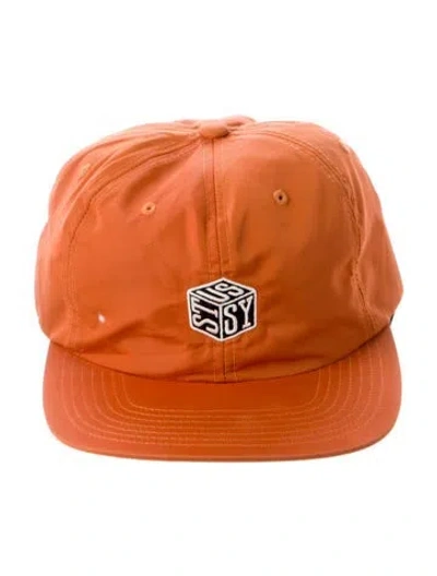 Pre-owned Stussy Baseball Cap In Orange