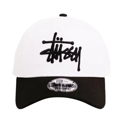 Pre-owned Stussy Basic 9forty 'white/black' | Men's Size Onesize