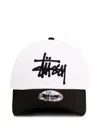 Stussy Basic Baseball Cap In White