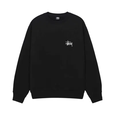 Pre-owned Stussy Basic Crew 'black' | Men's Size S