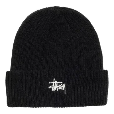 Stussy Basic Cuff Beanie 'black'