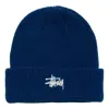 Stussy Basic Cuff Beanie 'blueberry'