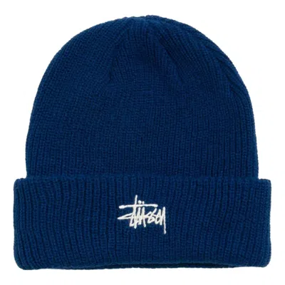 Stussy Basic Cuff Beanie 'blueberry'