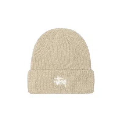 Pre-owned Stussy Basic Cuff Beanie 'faded Tan' | Men's Size Onesize In Brown