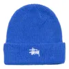 Stussy Basic Cuff Beanie 'true Blue'