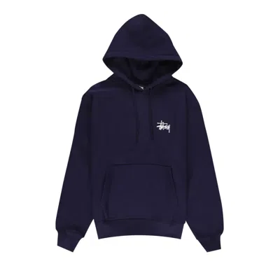 Pre-owned Stussy Basic Hood 'navy' In Blue