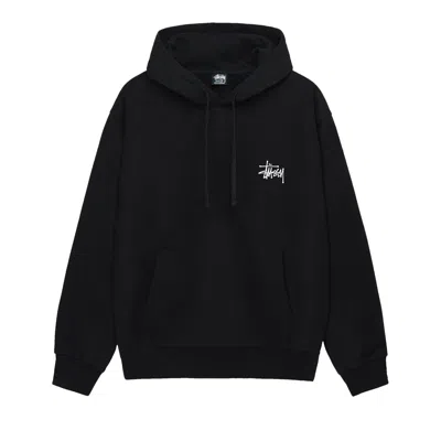 Pre-owned Stussy Basic Hoodie 'black'