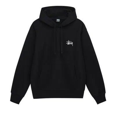 Pre-owned Stussy Basic Hoodie 'black'