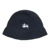 Stussy Basic Knit Bucket Hat 'black'