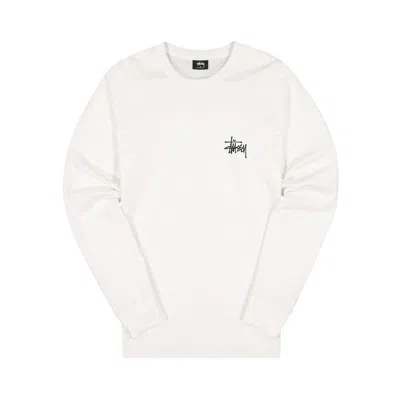 Pre-owned Stussy Basic Long-sleeve Tee 'white' | Men's Size M