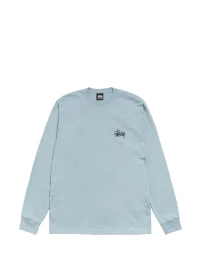 Stussy Klassisches Langarmshirt In Blue