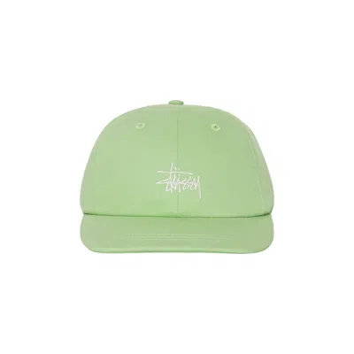 Pre-owned Stussy Basic Stock Low Pro Cap 'mint' | Green | Men's Size Onesize