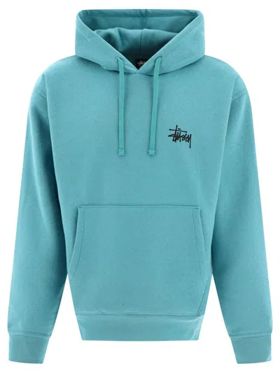 Stussy Stüssy "basic " Hoodie In Blue