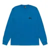 Stussy Basic  Long Sleeve T-shirt 'blue'