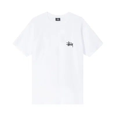Pre-owned Stussy Basic  Tee 'white'