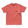 Stussy Basic  T-shirt 'clay'