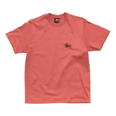 Stussy Basic  T-shirt 'clay'