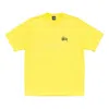 Stussy Basic  T-shirt 'lemon'