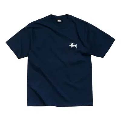 Stussy Basic  T-shirt 'navy' 2026