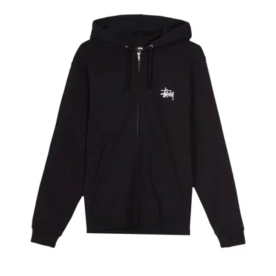 Pre-owned Stussy Basic  Zip Hood 'black' | Men's Size S