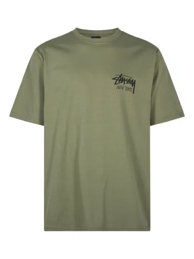 Stussy Basic T-shirt In Green