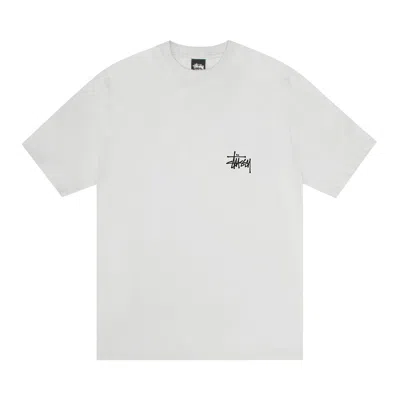 Pre-owned Stussy Basic Tee 'fog' | Grey | Men's Size M