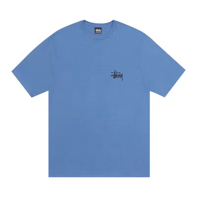 Pre-owned Stussy Basic Tee 'pacific' | Blue | Men's Size L