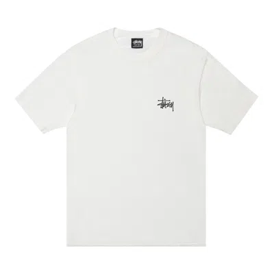 Pre-owned Stussy Basic Tee Pigment Dyed 'natural' | Cream | Men's Size Xl In White