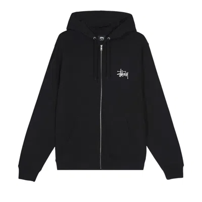 Pre-owned Stussy Basic Zip Hood 'black'