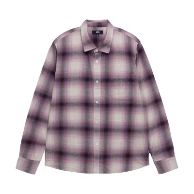 Pre-owned Stussy Bay Plaid Shirt 'berry' | Multi-color | Men's Size S