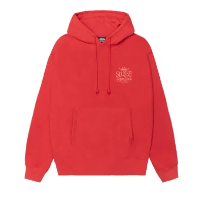 Pre-owned Stussy Beach House Hoodie 'cayenne' | Red | Men's Size M
