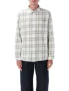 Stussy Beach Plaid Shirt In Burgundy