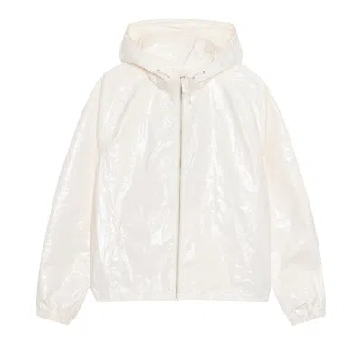 Pre-owned Stussy Beach Shell Coated Ripstop 'bone' In Cream