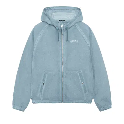 Pre-owned Stussy Beach Shell Garment Dyed 'blue' | Men's Size Xl