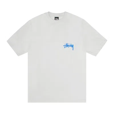 Pre-owned Stussy Beat Crazy Tee 'fog' In Grey