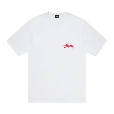 Pre-owned Stussy Beat Crazy Tee 'white'