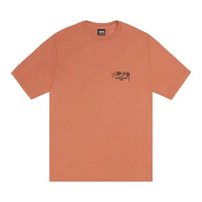 Pre-owned Stussy Beat Sounds Tee 'rust' | Red | Men's Size M