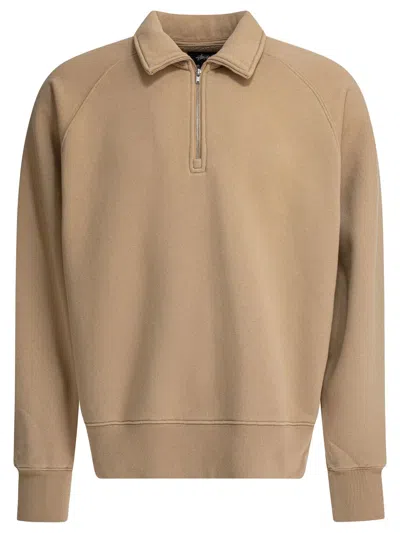 Stussy Beige Cotton Polyester Sweatshirt In Neutral