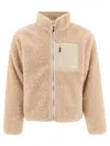 Stussy Beige Polyester Jacket In Multi