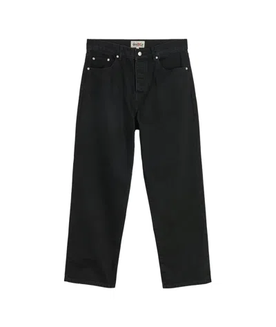 Stussy Belt-loop Jeans In Black