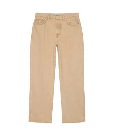 Stussy Belt-loop Jeans In Nude