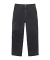 Stussy Belt-loop Trousers In Black