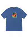 Stussy Berries Tee In Blue