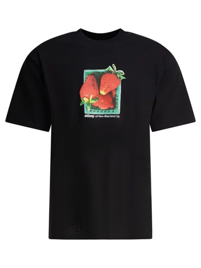 Stussy Berries Tee T-shirts Black