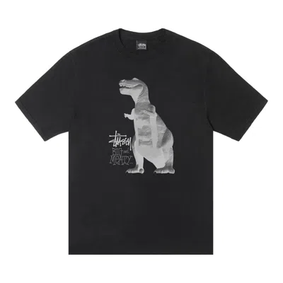 Pre-owned Stussy Big & Meaty Tee Pigment Dyed 'black' | Men's Size M
