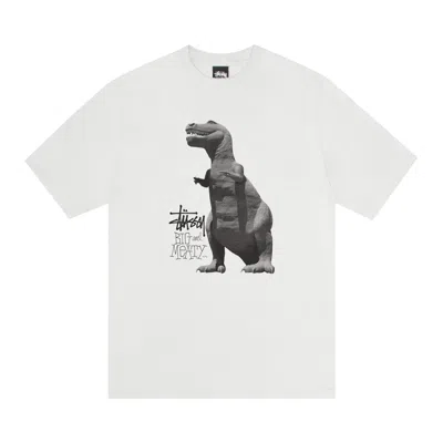 Pre-owned Stussy Big & Meaty Tee Pigment Dyed 'natural' | Cream | Men's Size M